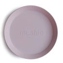 Mushie - 2Pk Round Dinnerware Plates Set, Soft Lilac Image 4