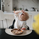 Mushie Silicone Feeding Spoons 2 Pack - Stone & Cloudy Mauve Image 3
