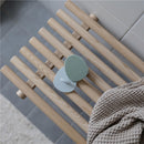 Mushie Silicone Baby Bath Cradle Cap Brush 2 Pack - Tradewinds & Periwinkle Image 4