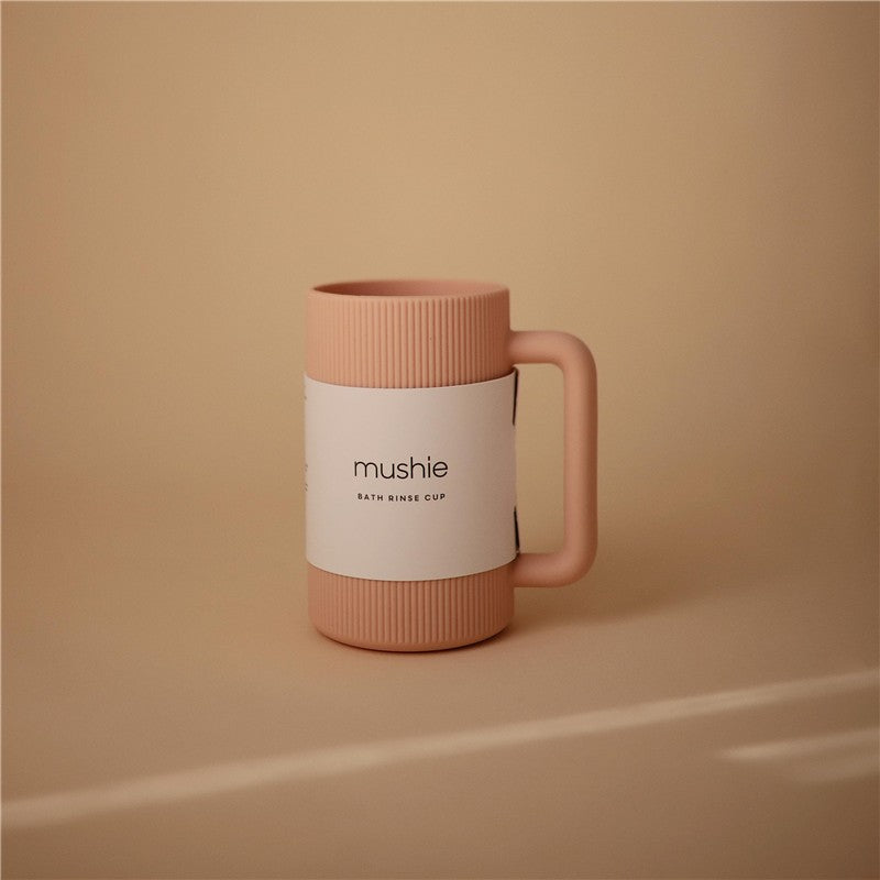 Mushie Bath Rinse Cup - Blush Image 2