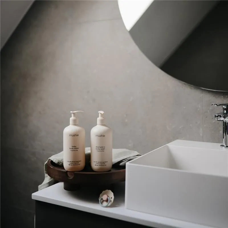 Mushie - Baby Organic Body Lotion, 13.53 fl Oz (Fragrance Free) Image 4