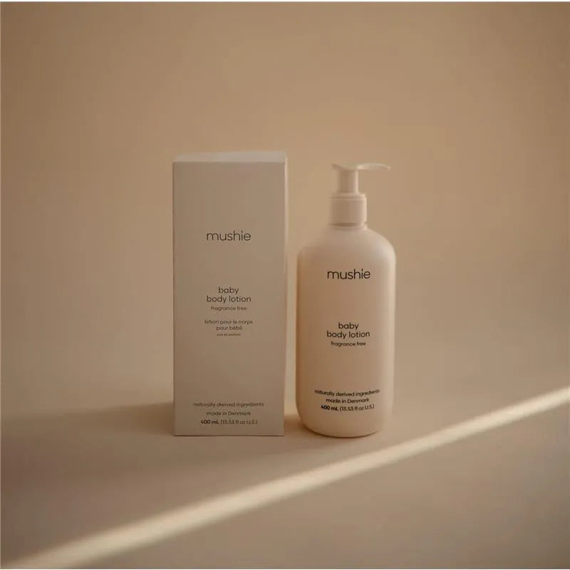 Mushie - Baby Organic Body Lotion, 13.53 fl Oz (Fragrance Free) Image 7