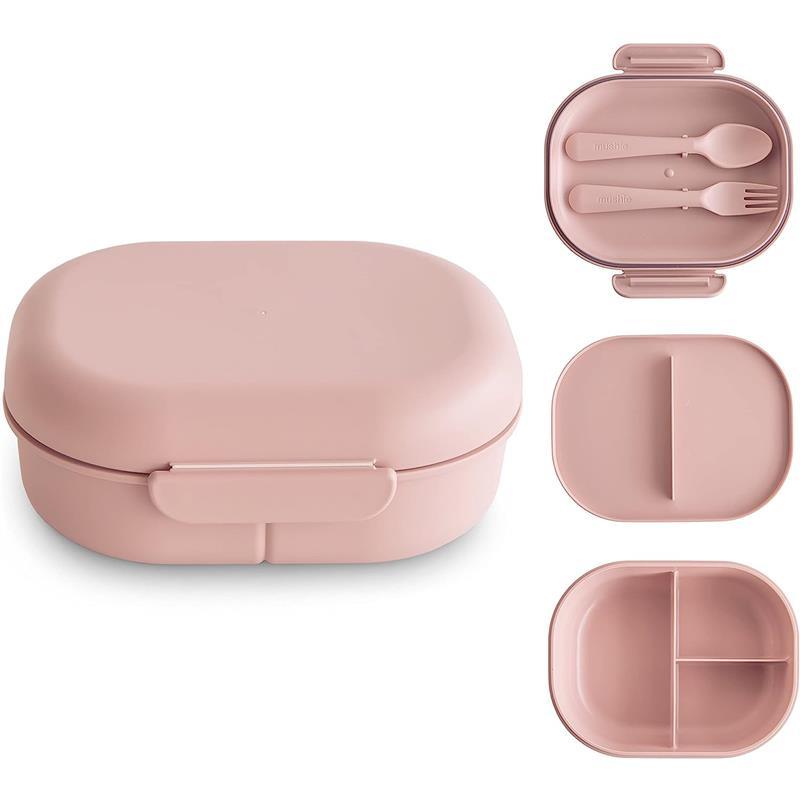 Mushie - Bento Lunch Box, Blush Image 1