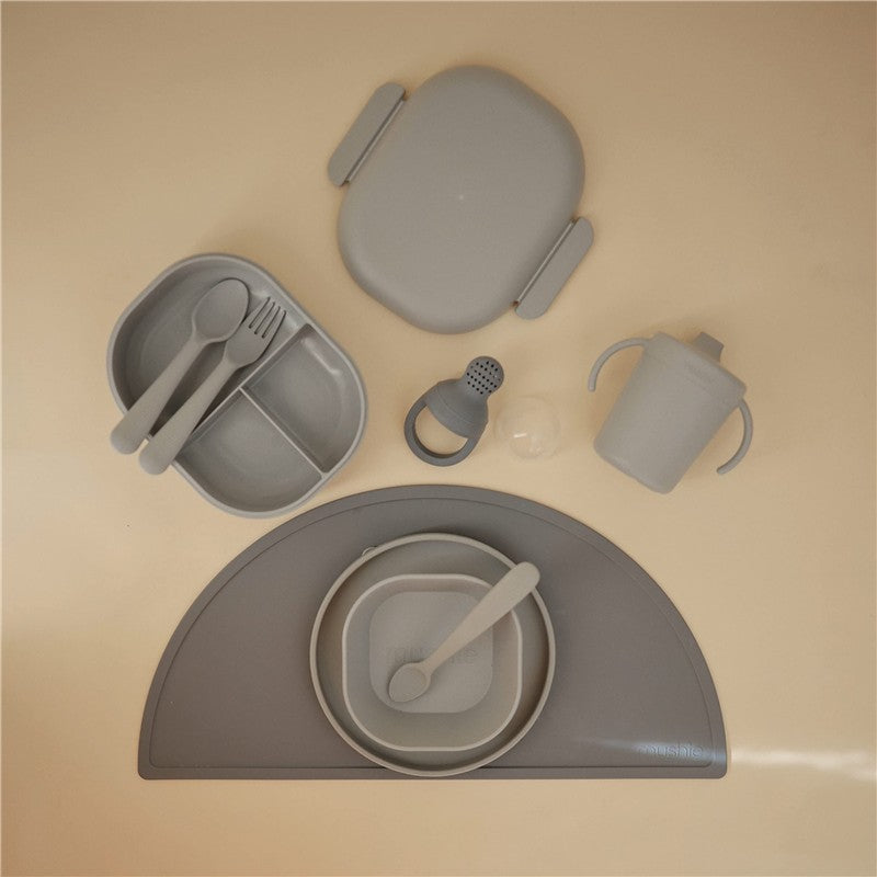 Mushie Bento Lunch Box - Cloud Image 3