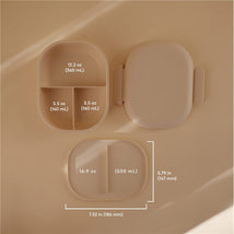Mushie Bento Lunch Box - Ivory Image 2