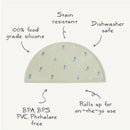 Mushie - Bluey X Mushie Silicone Placemat Bluey Sage Image 5