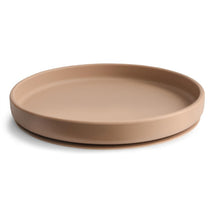 Mushie Classic Silicone Suction Plate - Natural Image 2
