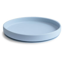 Mushie Classic Silicone Suction Plate - Powder Blue Image 2