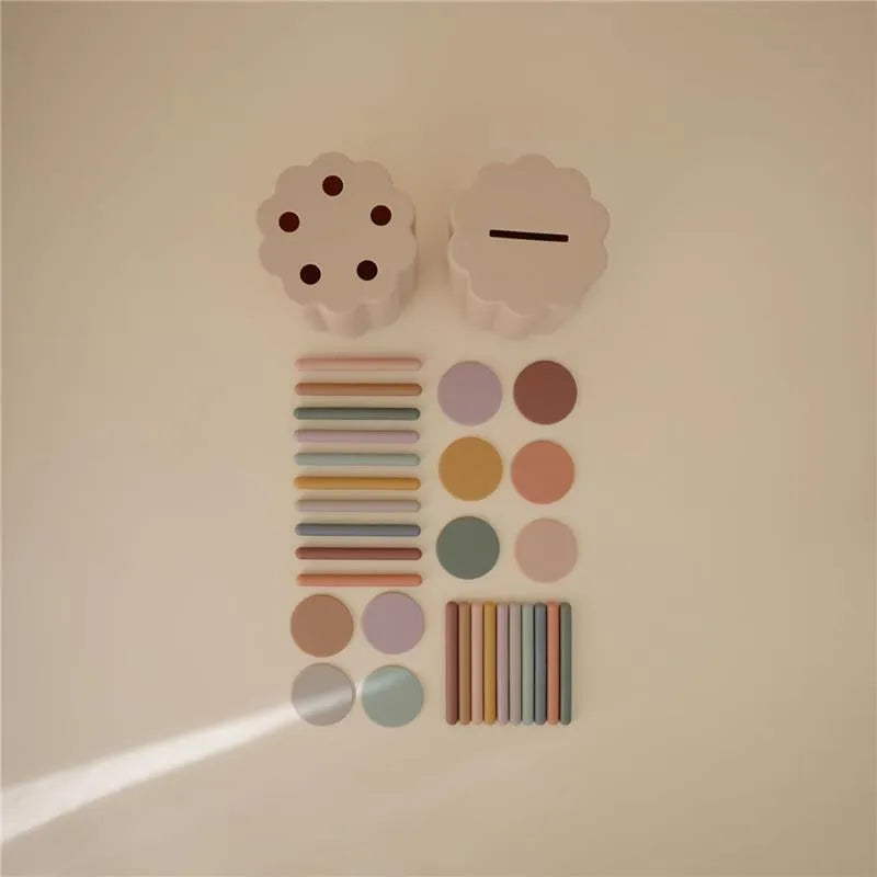 Mushie - Coin & Tube Sorting Set Image 2