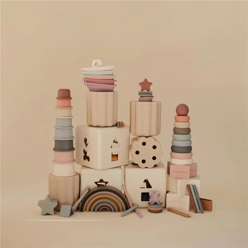 Mushie - Coin & Tube Sorting Set Image 3