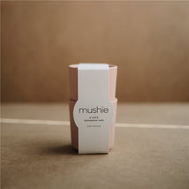 Mushie Silicone Dinnerware Cup Set 2 Pack - Blush Image 2