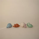 Mushie Dino Mold Free Bath Play Set - 4 Pack Image 2