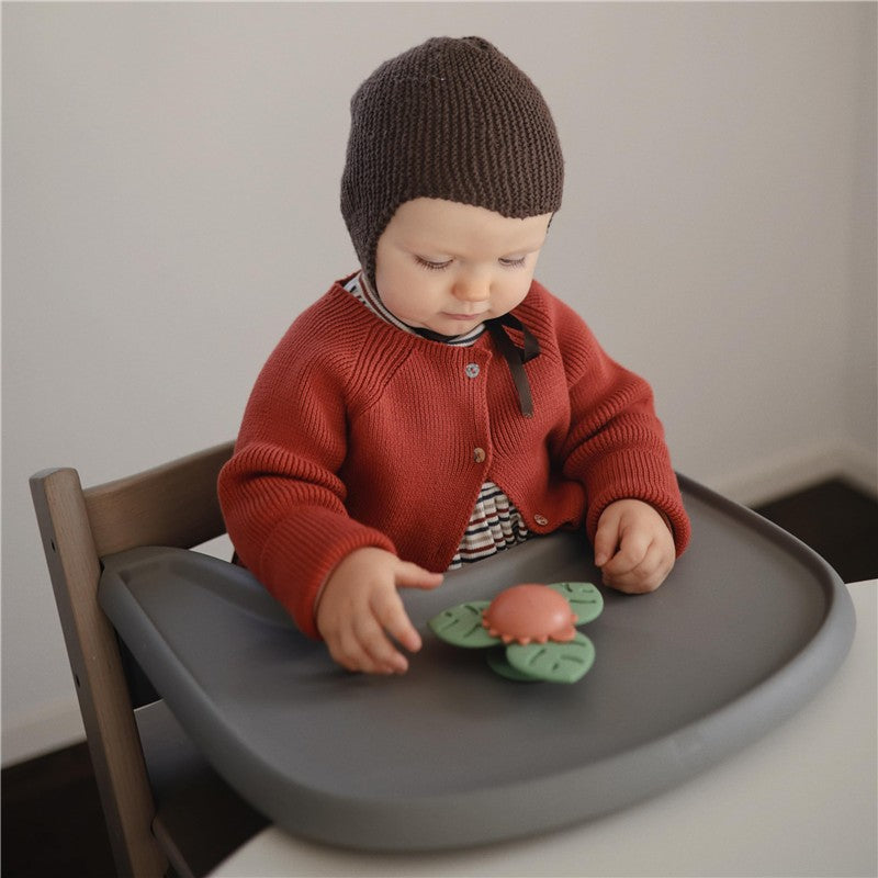 Mushie Dino Suction Spinner Toy for Bath & Play Image 4
