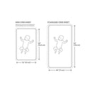 Mushie Extra Soft Muslin Mini Crib Sheet Image 3