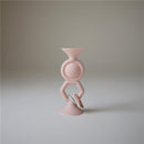 Mushie Silicone Hexapop Suction Toy - Blush Image 2