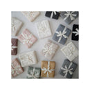 Mushie - Knitted Pointelle Baby Blanket - Ivory Image 5