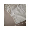 Mushie - Knitted Pointelle Baby Blanket - Ivory Image 9