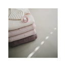 Mushie - Knitted Textured Dots Baby Blanket - Blush Image 5