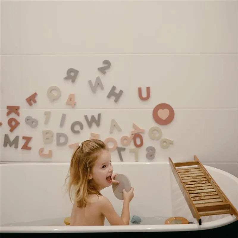 Mushie - Letters And Numbers Bath Play Set (Original) Image 4