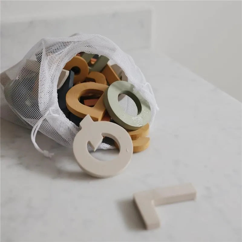 Mushie - Letters And Numbers Bath Play Set (Original) Image 8