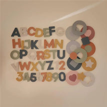 Mushie - Letters And Numbers Bath Play Set (Sol) Image 2