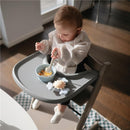 Mushie Long Sleeve Bib - Fog Image 5