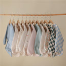 Mushie Long Sleeve Bib - Roman Green Image 5