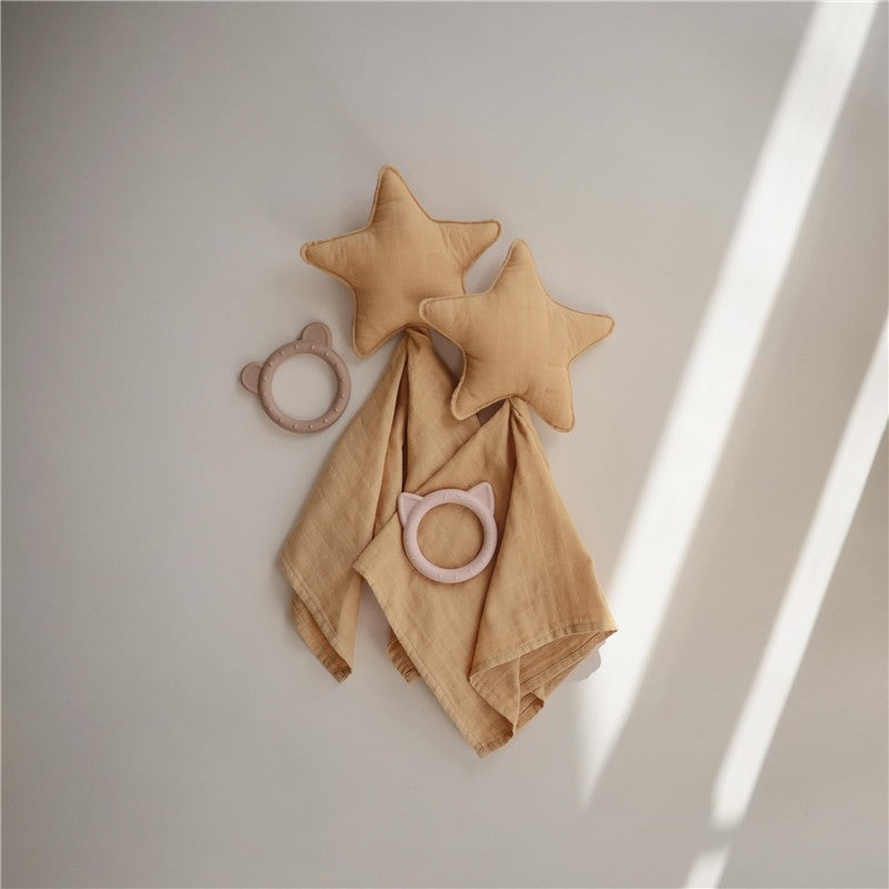 Mushie Star Lovey - Fall Yellow Image 6