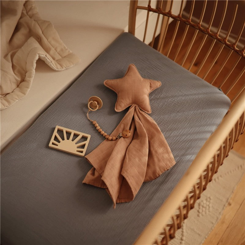Mushie Star Lovey - Natural Image 4