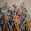 Mushie Lovely Blanket Star Lovey - Natural Image 5
