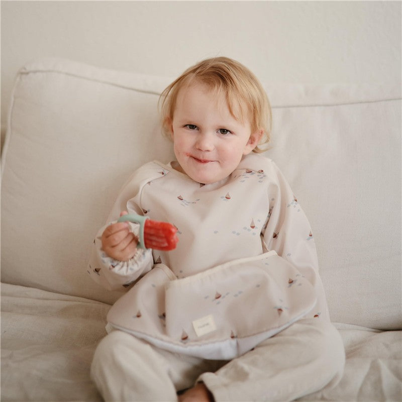 Mushie Silicone Toddler Ice Pop Tray - Cambridge Blue Image 6