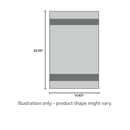 Mushie 2Pk Muslin Burp Cloth Organic Cotton, Natural/Fog Image 7