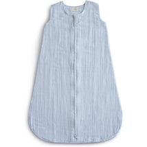 Mushie Muslin Sleep Bag - Baby Blue Image 1