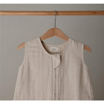 Mushie Muslin Sleep Bag - Fog Image 2
