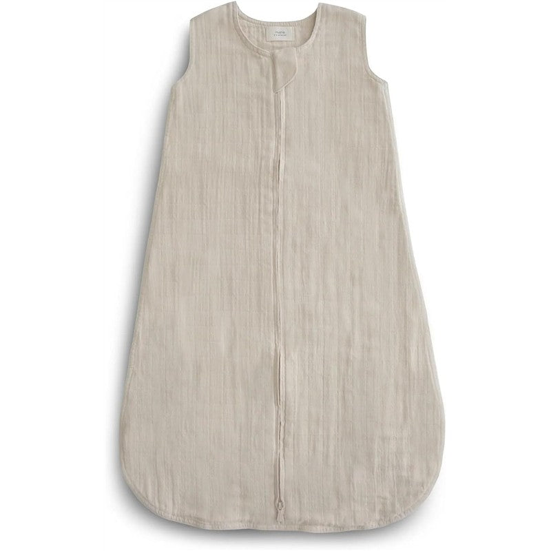 Mushie Muslin Sleep Bag - Fog Image 4