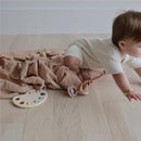 Mushie Muslin Swaddle Blanket - Blush Image 4
