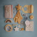 Mushie Muslin Swaddle Blanket - Blush Image 5