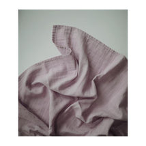 Mushie - Muslin Swaddle Blanket - Soft Mauve Image 3