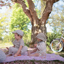 Mushie Silicone No-Drop Sensory Teether - Blush Image 4