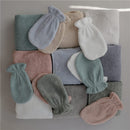 Mushie Hooded Towel - Baby Blue Image 7