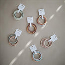 Mushie - Pearl Teething Bracelet (Green Tea/Cool Gray/Sea Salt) Image 3