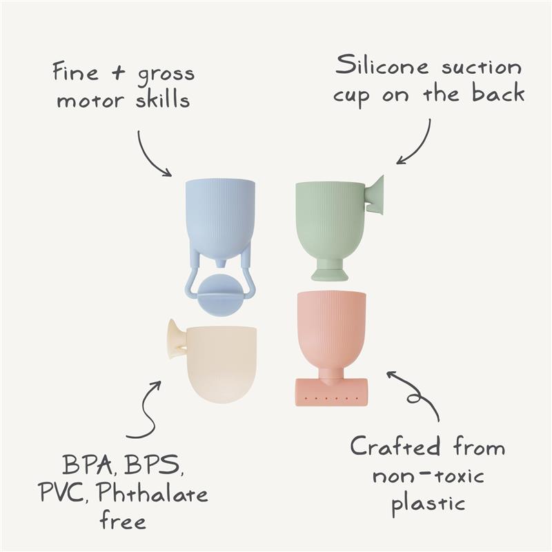 Mushie - Pour And Play Bath Set Image 8