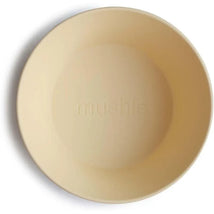 Mushie - Round Bowl Dinnerware Set, Pale Daffodil Image 2