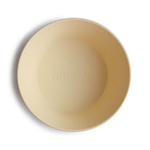 Mushie Silicone Round Bowl Dinnerware Set - Pale Daffodil Image 2