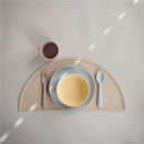 Mushie Silicone Round Bowl Dinnerware Set - Pale Daffodil Image 4