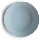 Mushie - Round Bowl Dinnerware Set, Powder Blue Image 2