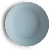 Mushie - Round Bowl Dinnerware Set, Powder Blue Image 2