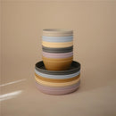 Mushie Silicone Round Bowl Dinnerware Set - Powder Blue Image 7