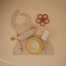 Mushie Silicone Baby Bib - Bees Image 5