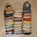 Mushie Silicone Baby Bib - Bees Image 7